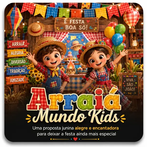 Arraiá Mundo Kids